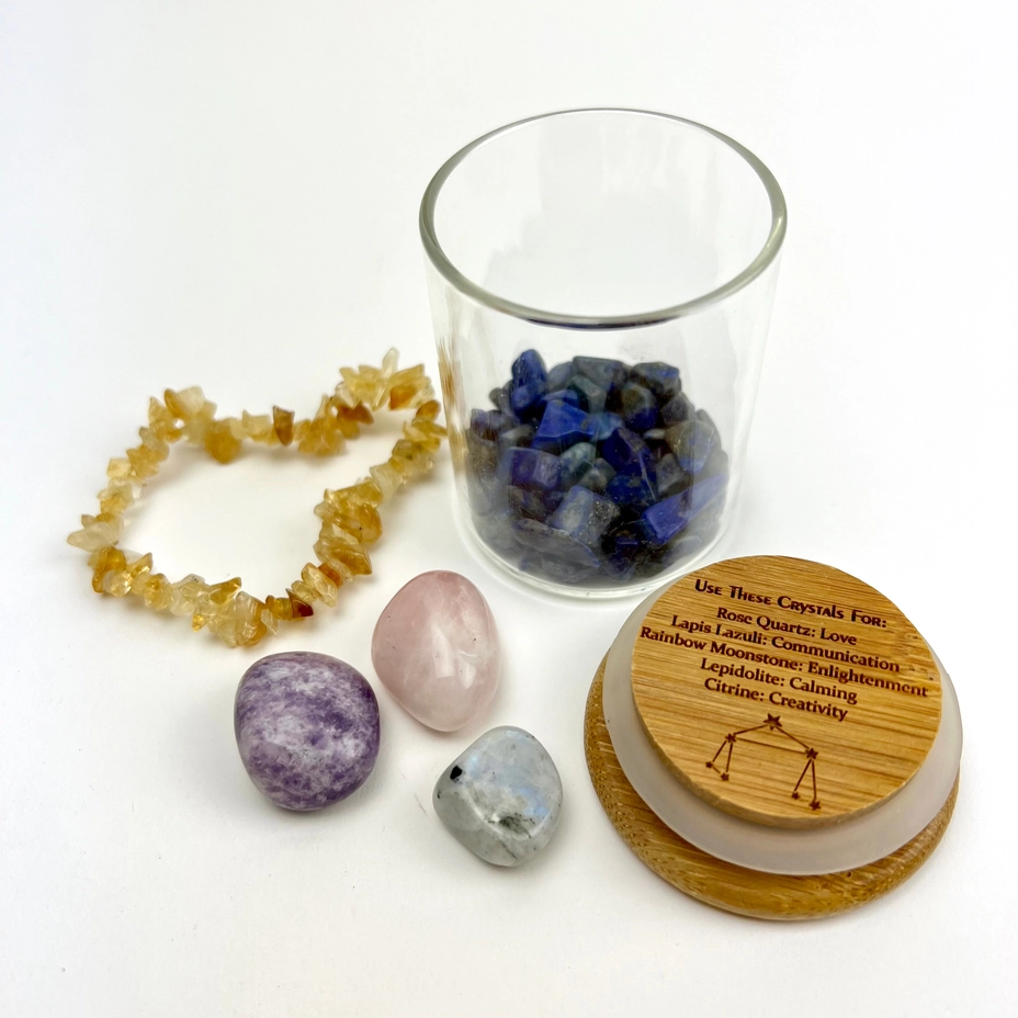 Libra Zodiac Crystal Kit