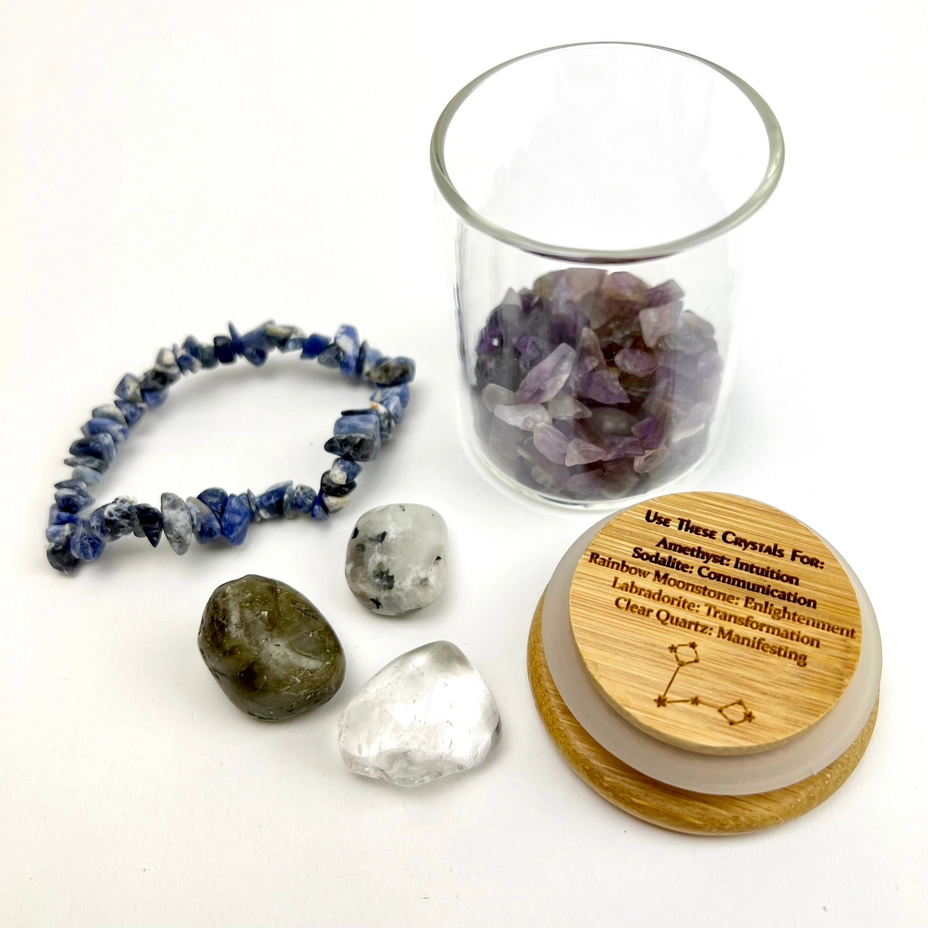 Pisces Zodiac Crystal Kit