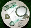 Green Aventurine Healing Crystal Kit