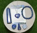 Lapis Lazuli Stone Healing Crystal Kit