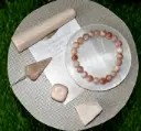 Peach Moonstone Gift Stone Healing Crystal Kit