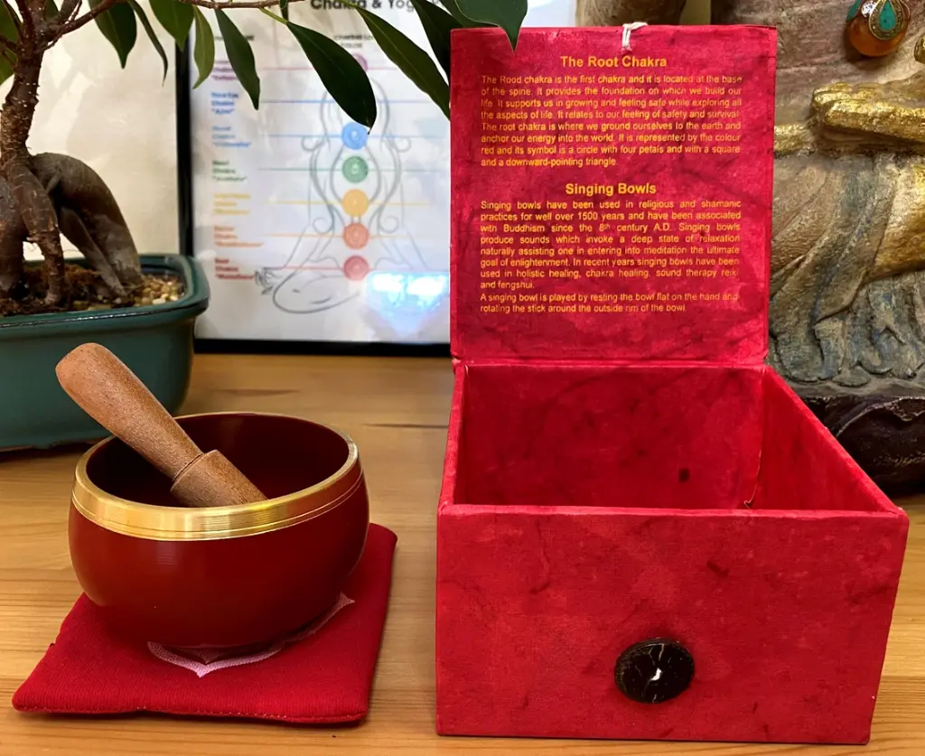 [sb-root] Chakra Singing Bowl – Root (Red)