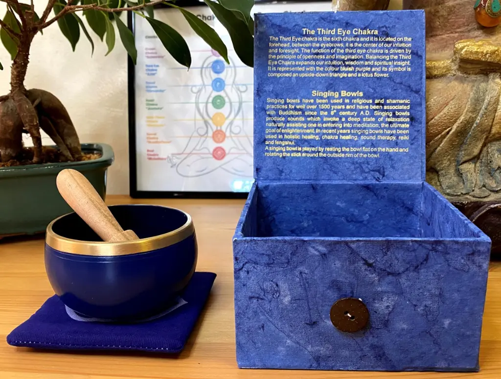 [sb-thirdeye] Chakra Singing Bowl – Third Eye (Blue)